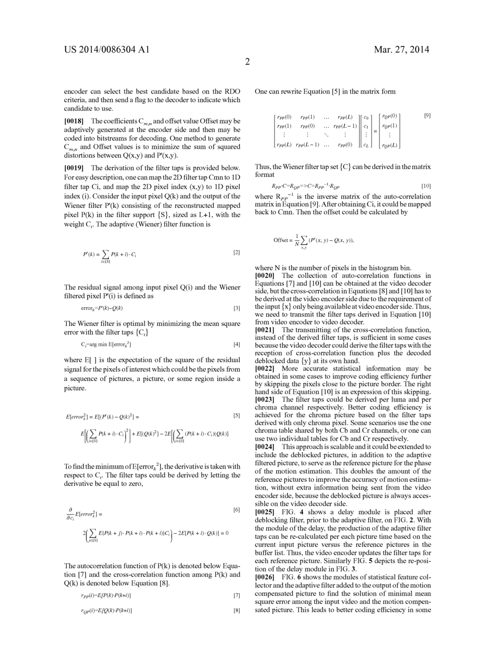 Histogram Segmentation Based Local Adaptive Filter for Video Encoding and     Decoding - diagram, schematic, and image 06