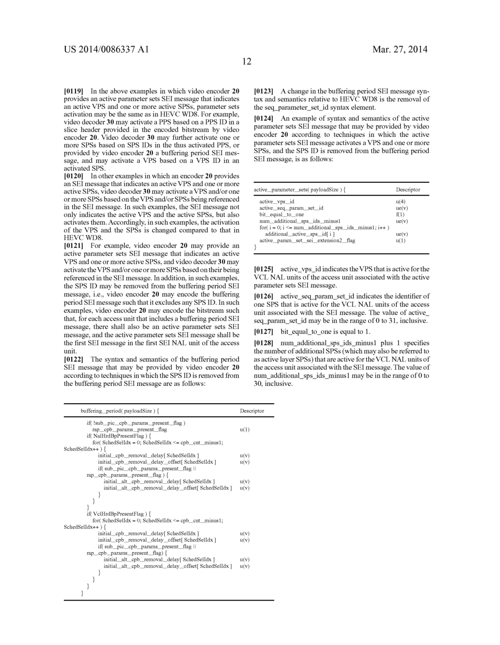 INDICATION AND ACTIVATION OF PARAMETER SETS FOR VIDEO CODING - diagram, schematic, and image 21