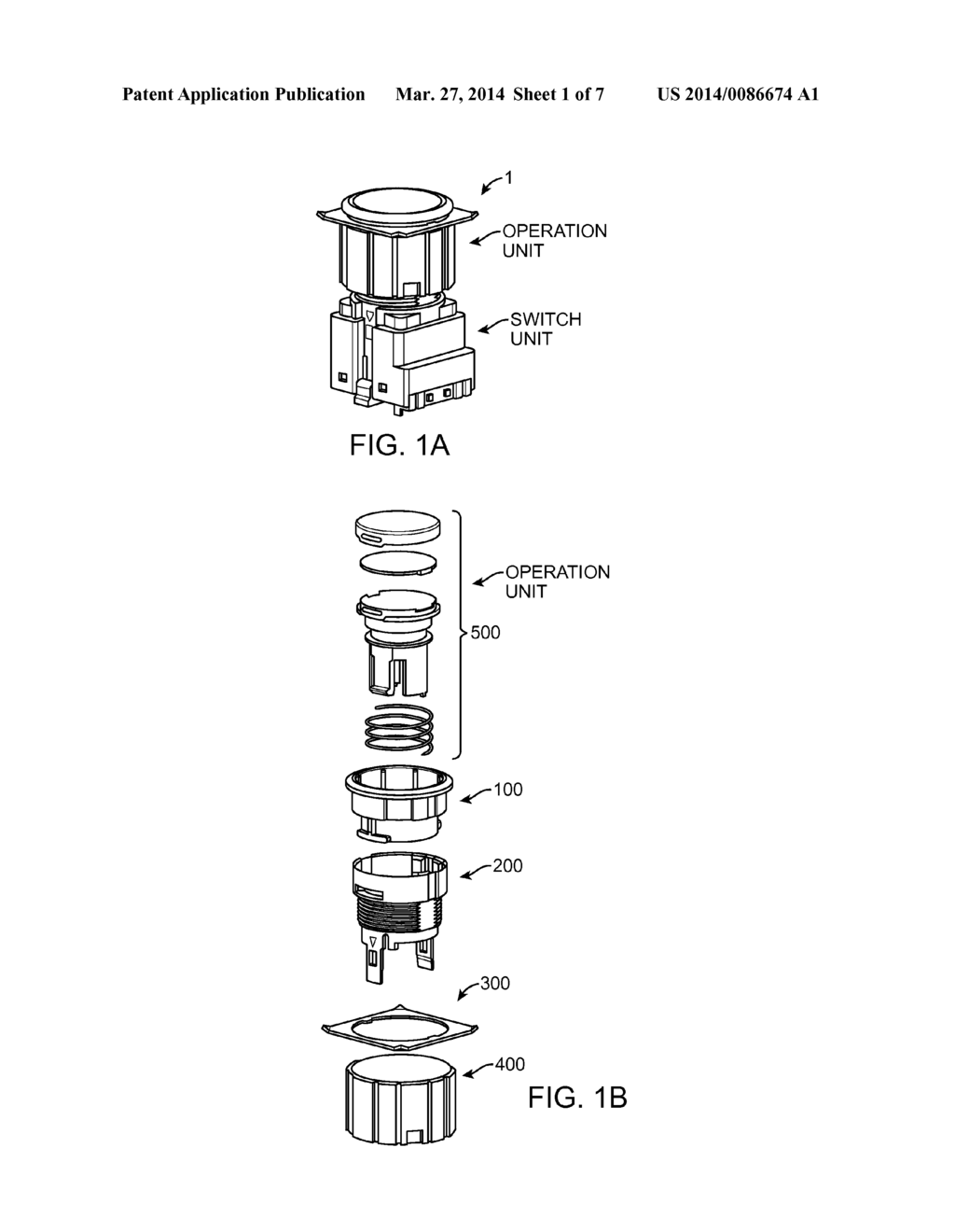 PUSH-BUTTON SWITCH, SELECTOR SWITCH, AND FIXING COMPONENT THEREFOR - diagram, schematic, and image 02