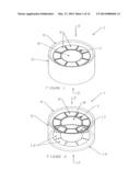 DOUBLE-SIDED CUTTING INSERTS WITH ANTI-ROTATION FEATURES diagram and image