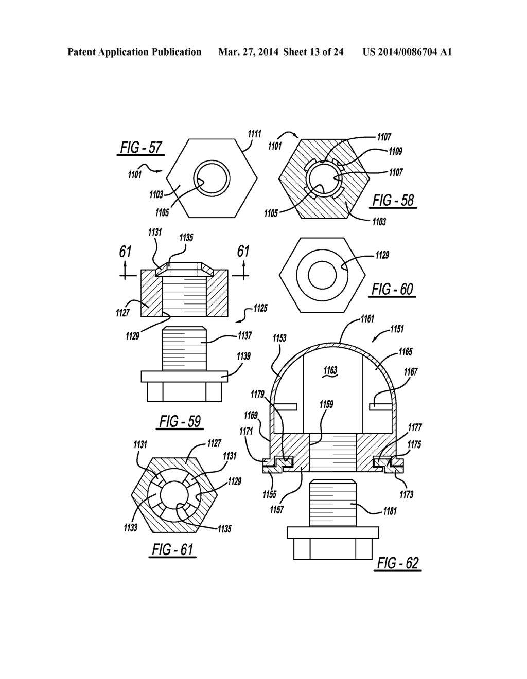 FASTENERS MANUFACTURED BY THREE-DIMENSIONAL PRINTING - diagram, schematic, and image 14