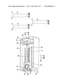 STRIP DISPENSER AND STRIPS FOR USE WITH THE SAME diagram and image