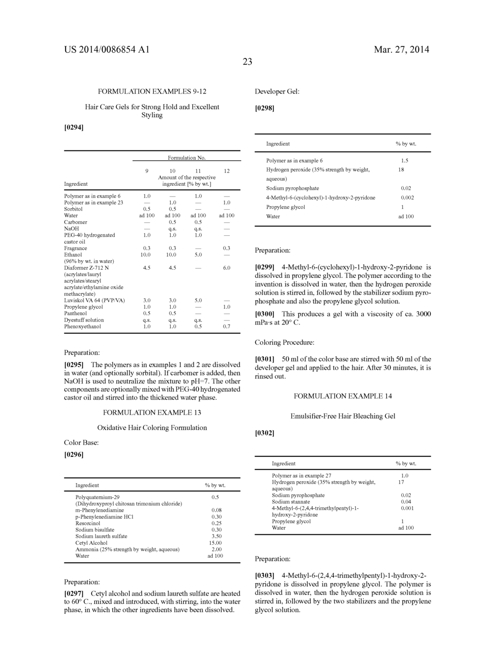 Polymers Based On Sulfonic Acids, Amides And Special Cross-Linking Agents - diagram, schematic, and image 24