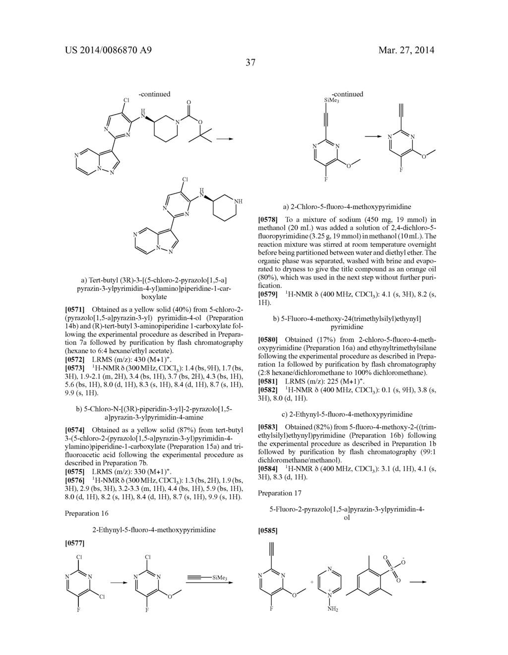 PYRAZOLE DERIVATIVES AS JAK INHIBITORS - diagram, schematic, and image 38