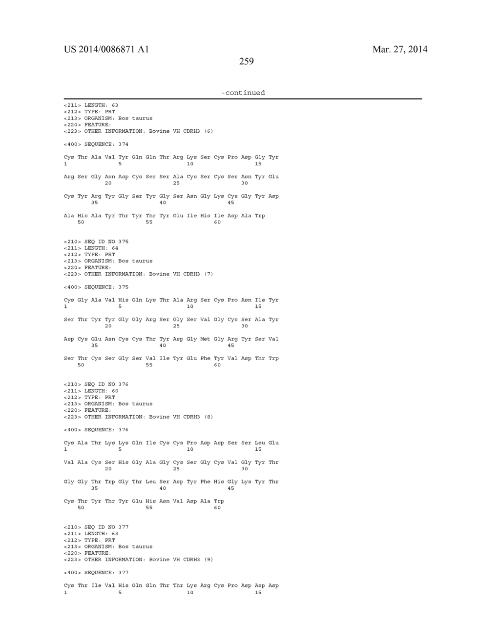 ULTRALONG COMPLEMENTARITY DETERMINING REGIONS AND USES THEREOF - diagram, schematic, and image 289