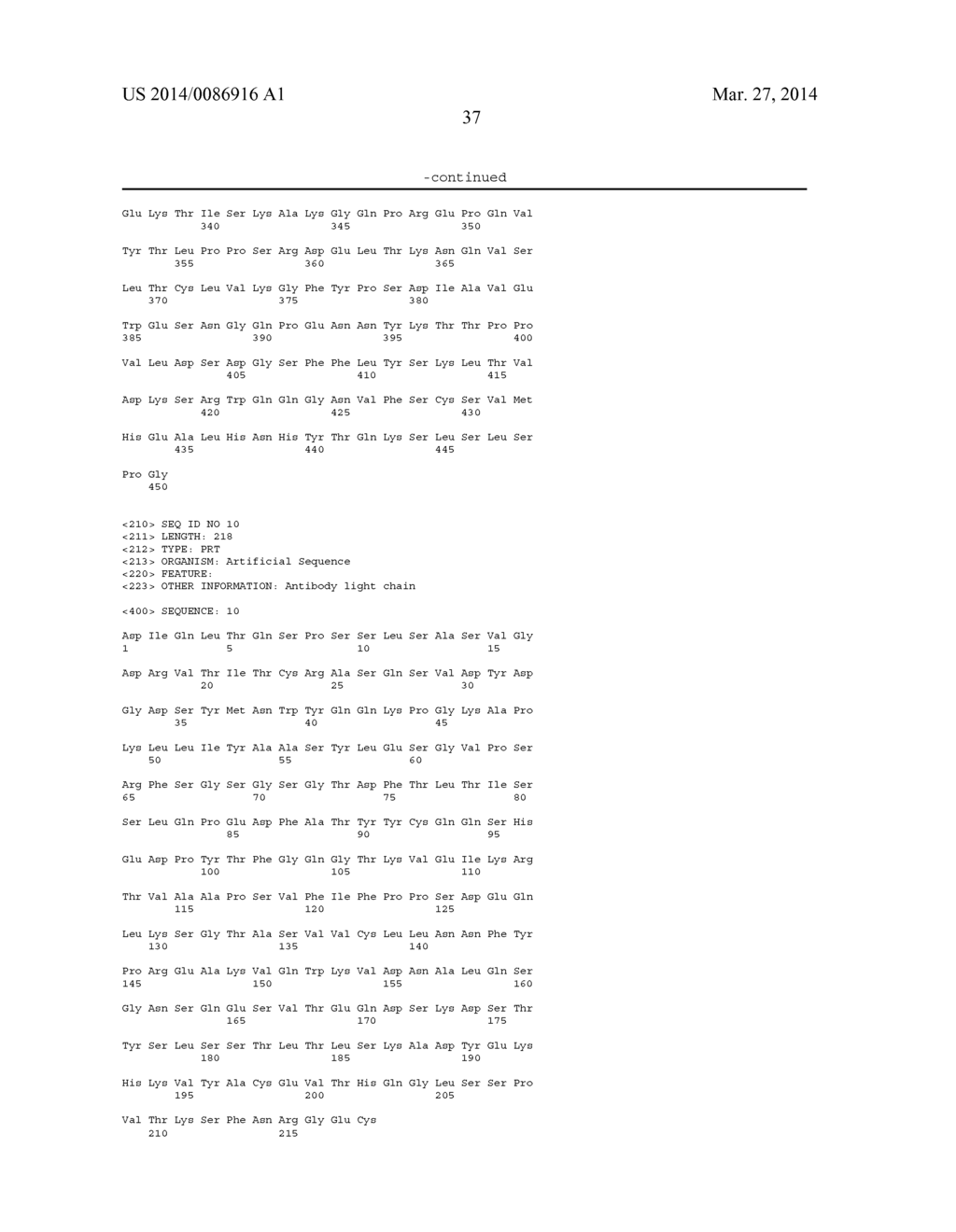 METHOD FOR PREPARING Fc CONTAINING POLYPEPTIDES HAVING IMPROVED PROPERTIES - diagram, schematic, and image 47