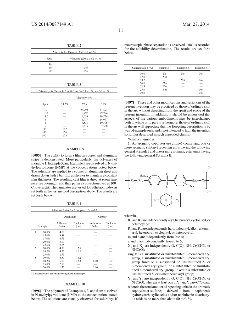 SOLUBLE AROMATIC POLYMER - diagram, schematic, and image 19