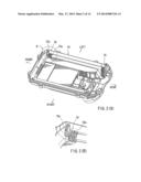 BATTERY PACK INCLUDING A SHOCK ABSORBING DEVICE diagram and image