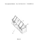 HEAT RETAINING HOOD ASSEMBLIES, AIR CURTAIN DESTRUCTORS WITH HEAT     RETAINING HOOD ASSEMBLIES, AND METHODS FOR USING THE SAME diagram and image