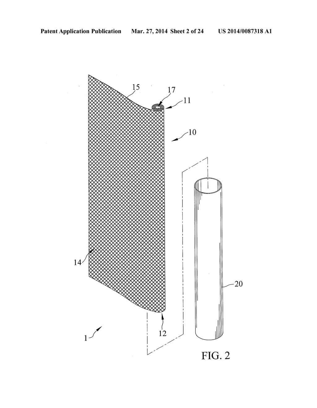 Metallic Wick Assembly - diagram, schematic, and image 03