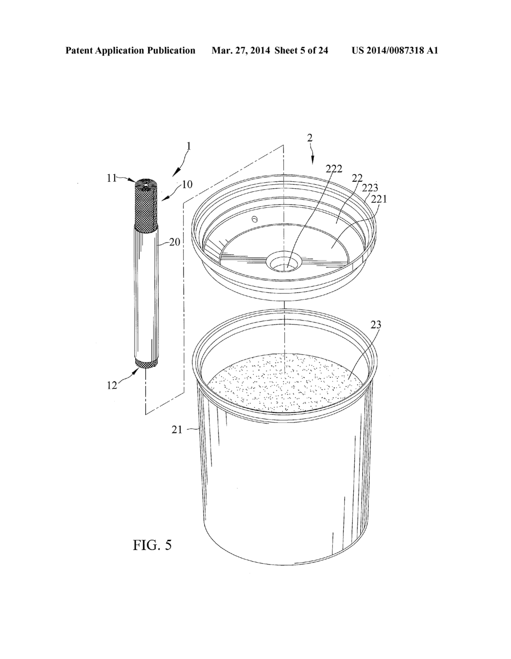 Metallic Wick Assembly - diagram, schematic, and image 06