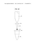 SAMPLE TREATMENT DEVICE, SAMPLE TREATMENT METHOD, AND REACTION CONTAINER     FOR USE THEREIN diagram and image