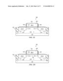 SEMICONDUCTOR STRUCTURE THAT REDUCES THE EFFECTS OF GATE CROSS DIFFUSION     AND METHOD OF FORMING THE STRUCTURE diagram and image