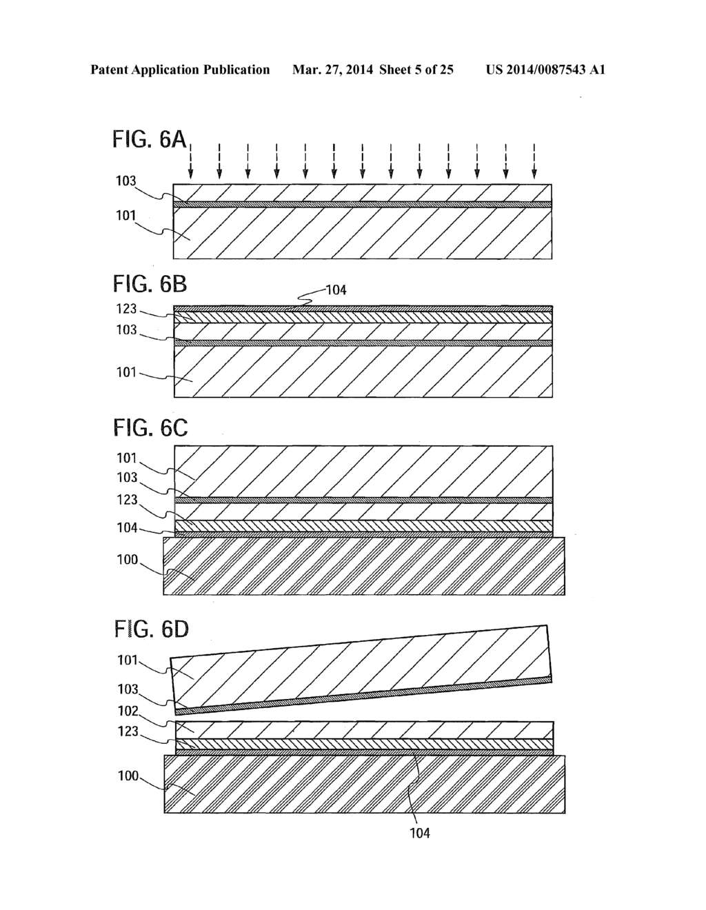 METHOD FOR MANUFACTURING SOI SUBSTRATE AND SEMICONDUCTOR DEVICE - diagram, schematic, and image 06