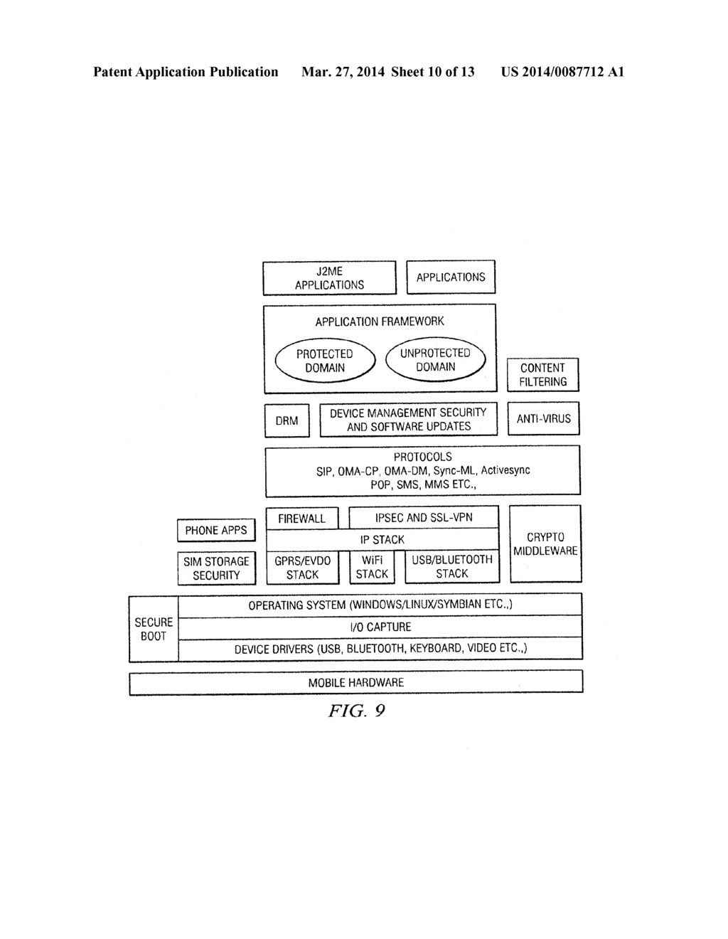 VIRTUAL INSTANCE ARCHITECTURE FOR MOBILE DEVICE MANAGEMENT SYSTEMS - diagram, schematic, and image 11