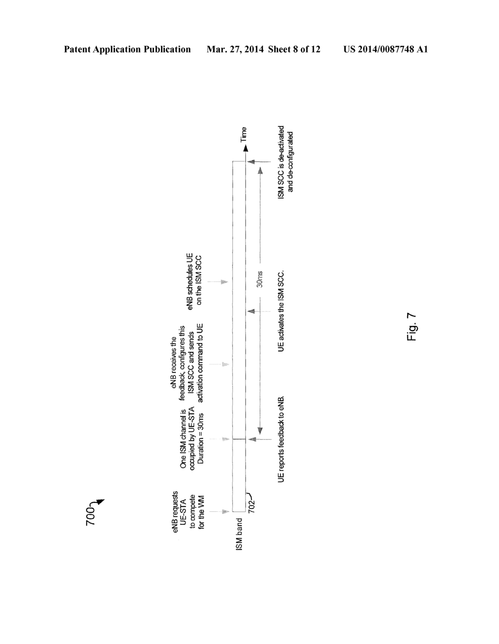 Methods and Apparatus for Managing Wireless Communication Using Unlicensed     Frequency Bands - diagram, schematic, and image 09