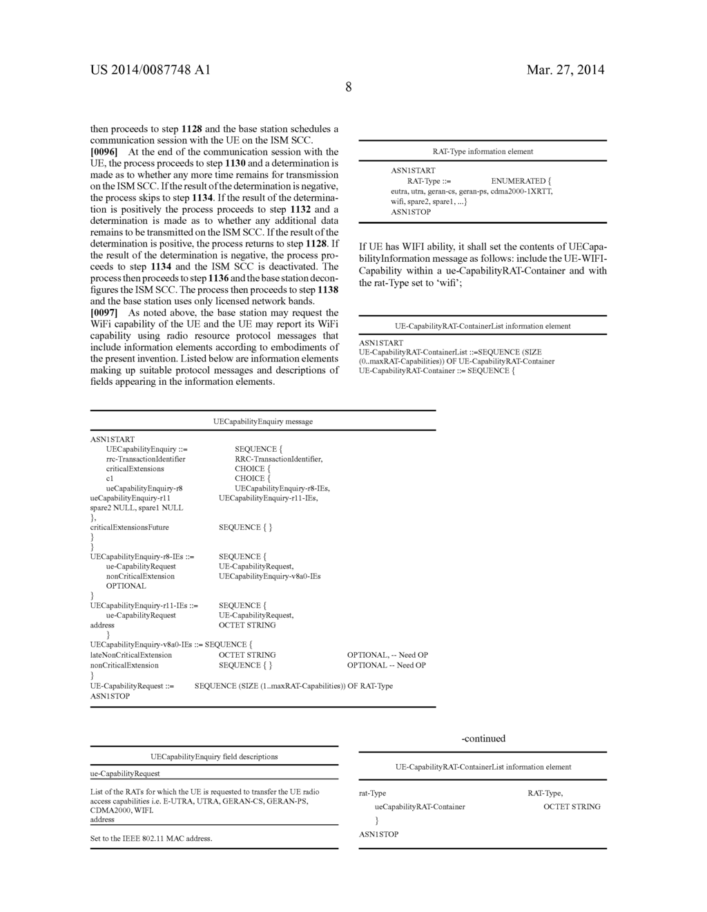 Methods and Apparatus for Managing Wireless Communication Using Unlicensed     Frequency Bands - diagram, schematic, and image 21