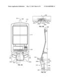 Gaming Machines And Gaming Systems Having A Personal Storage Alcove diagram and image