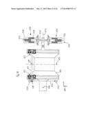 FRICTION-RING TRANSMISSION HAVING TWO ROLLER BODIES SPACED APART FROM ONE     ANOTHER BY A GAP diagram and image