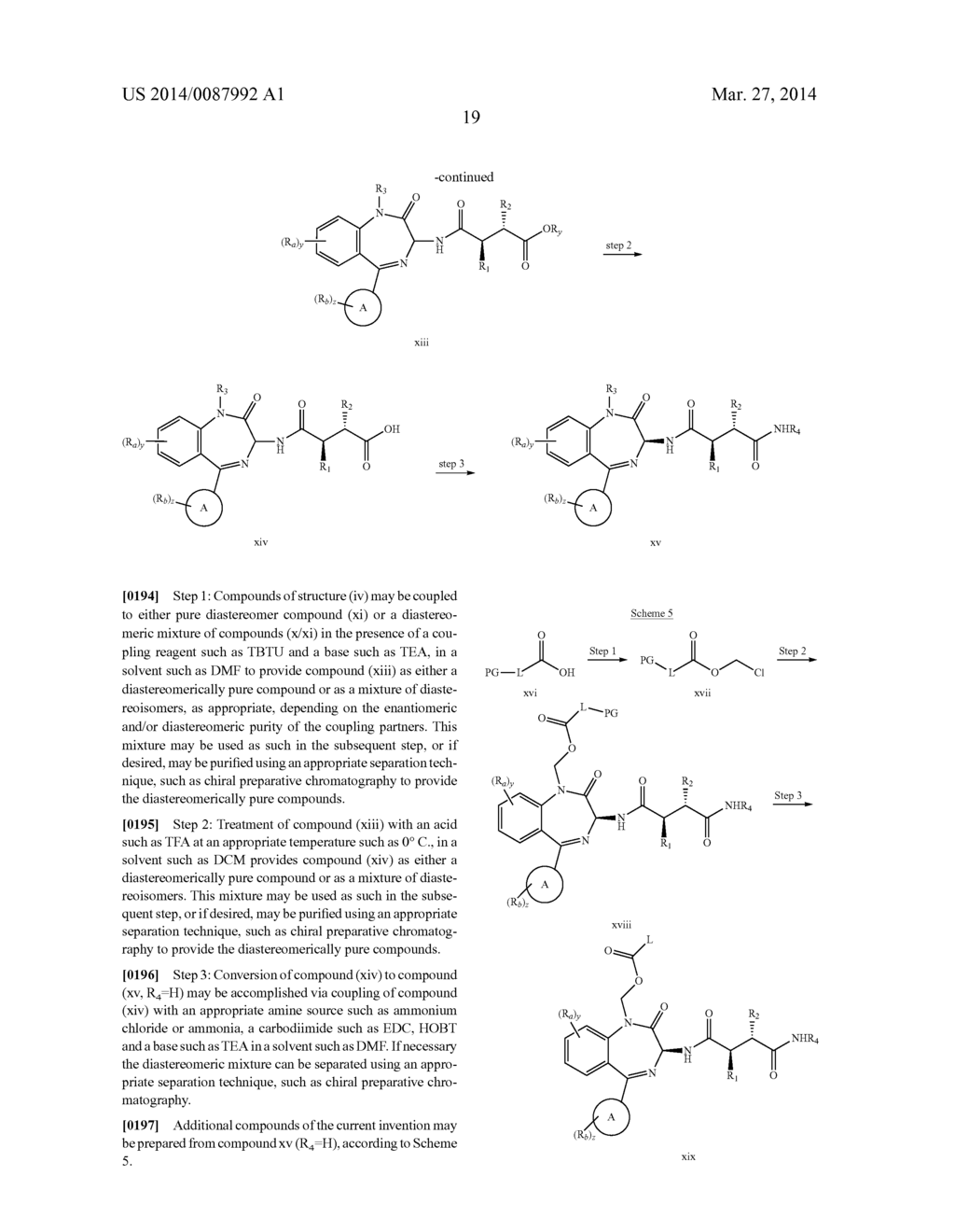 BIS(FLUOROALKYL)-1,4-BENZODIAZEPINONE COMPOUNDS AND PRODRUGS THEREOF - diagram, schematic, and image 26