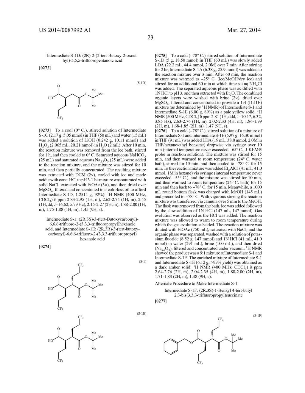 BIS(FLUOROALKYL)-1,4-BENZODIAZEPINONE COMPOUNDS AND PRODRUGS THEREOF - diagram, schematic, and image 30