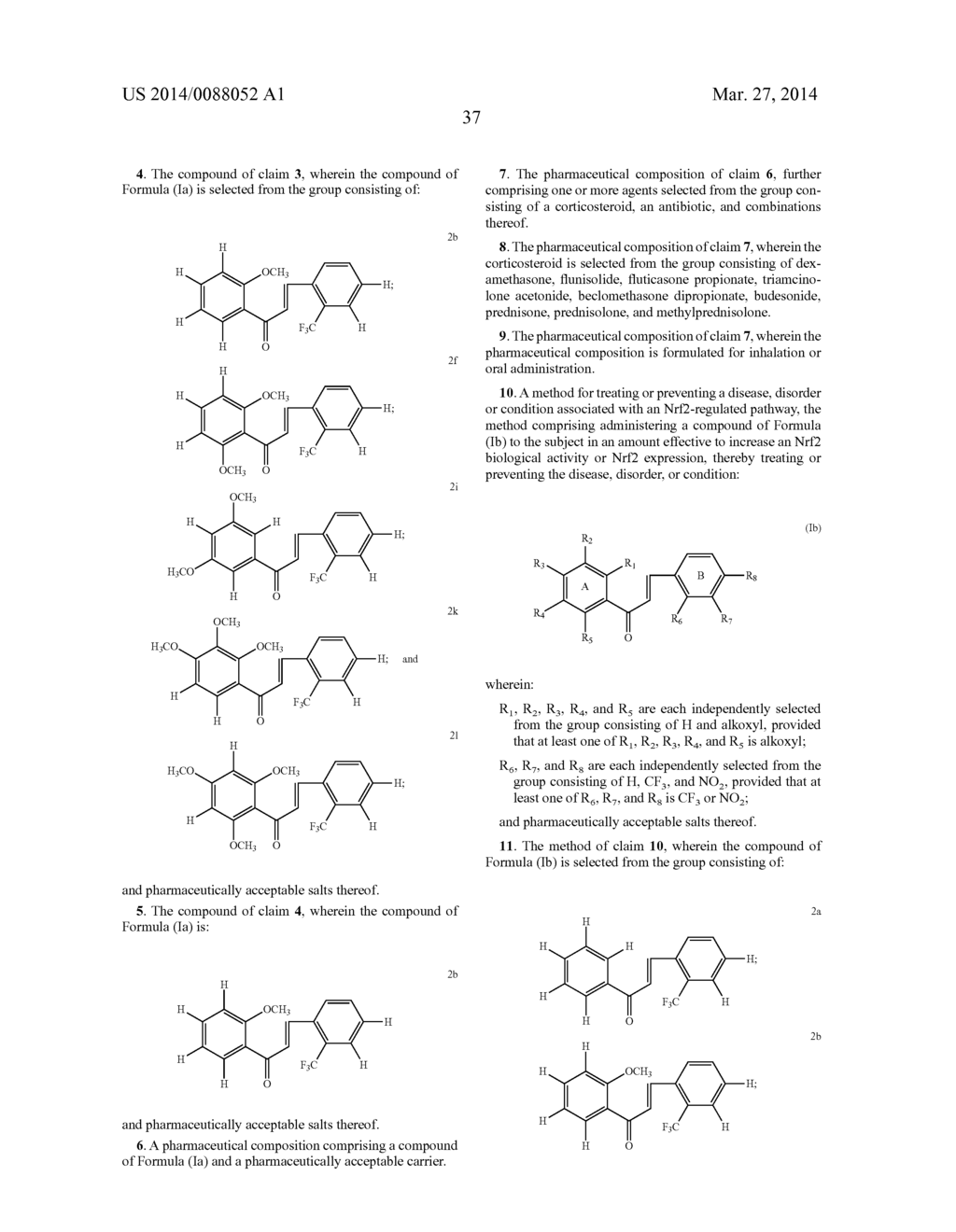 CHALCONE DERIVATIVES AS NRF2 ACTIVATORS - diagram, schematic, and image 56