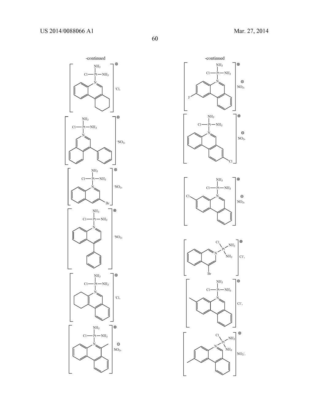 PLATINUM COMPOUNDS, COMPOSITIONS AND METHODS FOR THE TREATMENT OF CANCER - diagram, schematic, and image 64