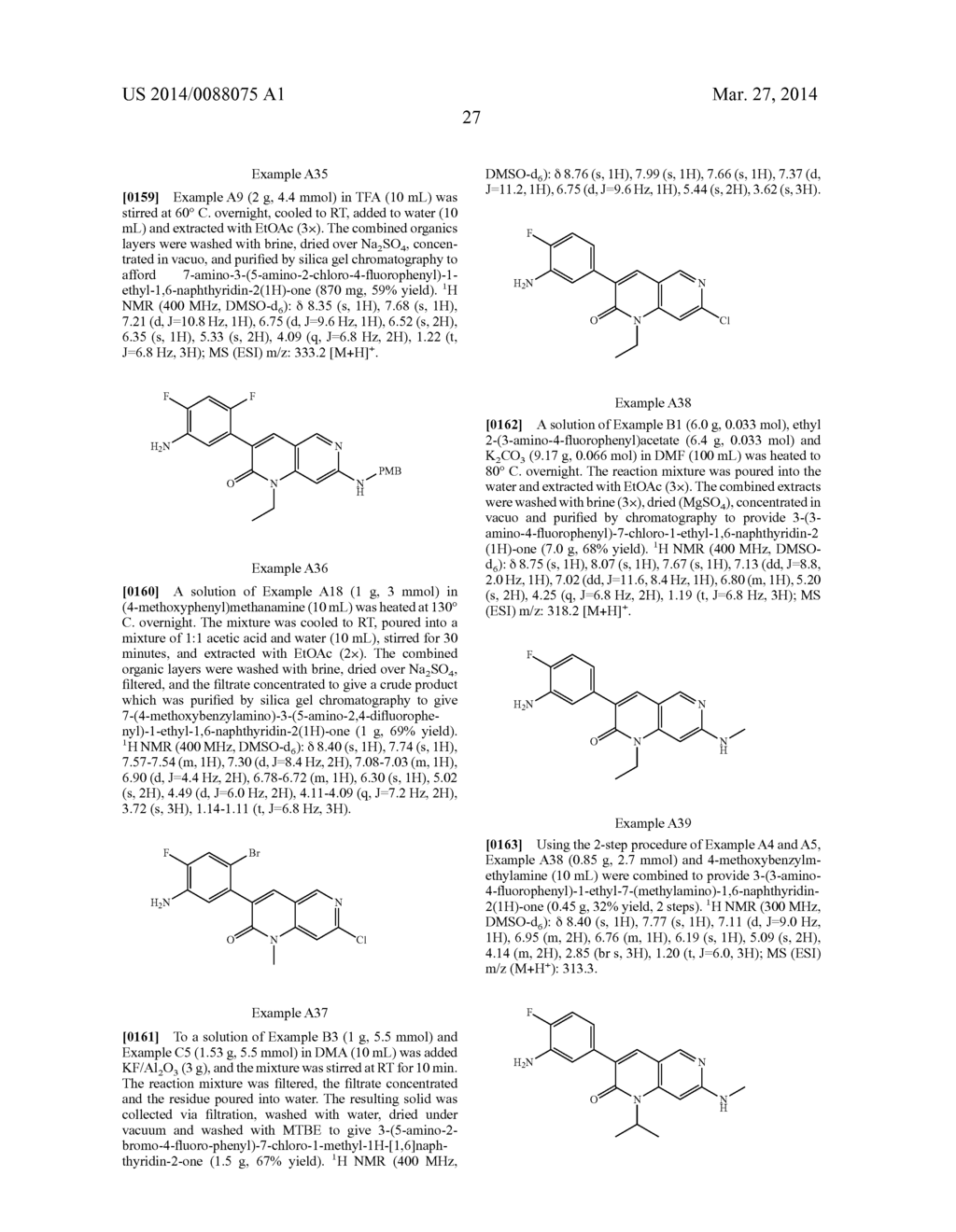 DIHYDRONAPHTHYRIDINES AND RELATED COMPOUNDS USEFUL AS KINASE INHIBITORS     FOR THE TREATMENT OF PROLIFERATIVE DISEASES - diagram, schematic, and image 28