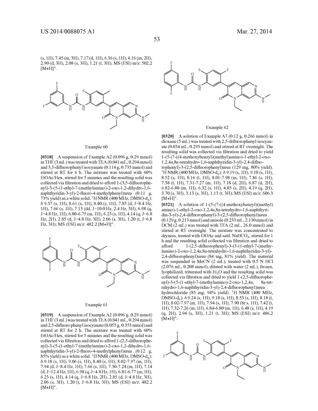 DIHYDRONAPHTHYRIDINES AND RELATED COMPOUNDS USEFUL AS KINASE INHIBITORS     FOR THE TREATMENT OF PROLIFERATIVE DISEASES - diagram, schematic, and image 54