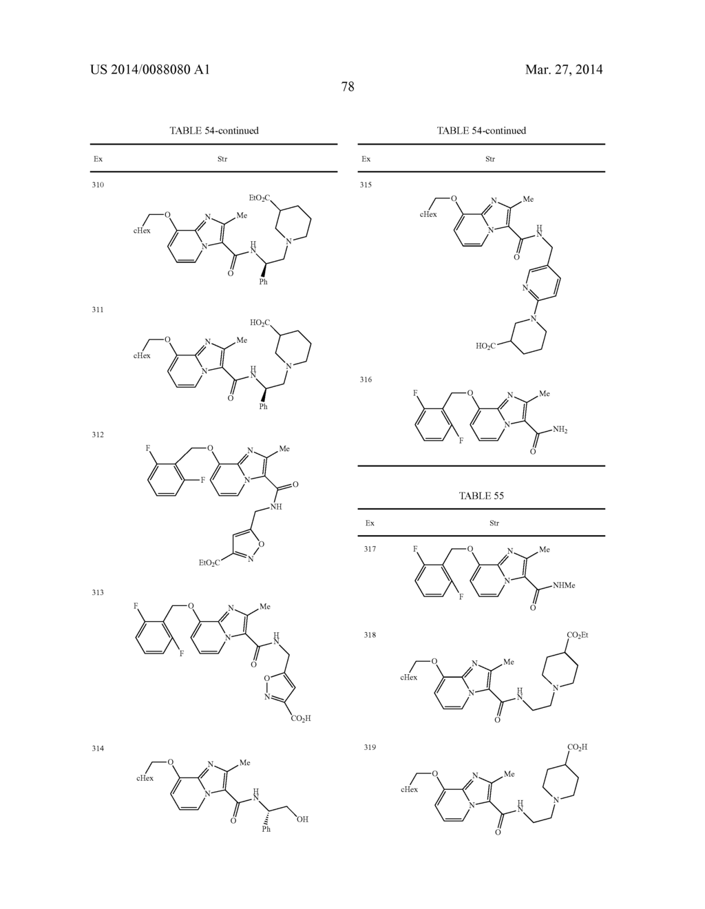 IMIDAZOPYRIDINE COMPOUNDS - diagram, schematic, and image 79