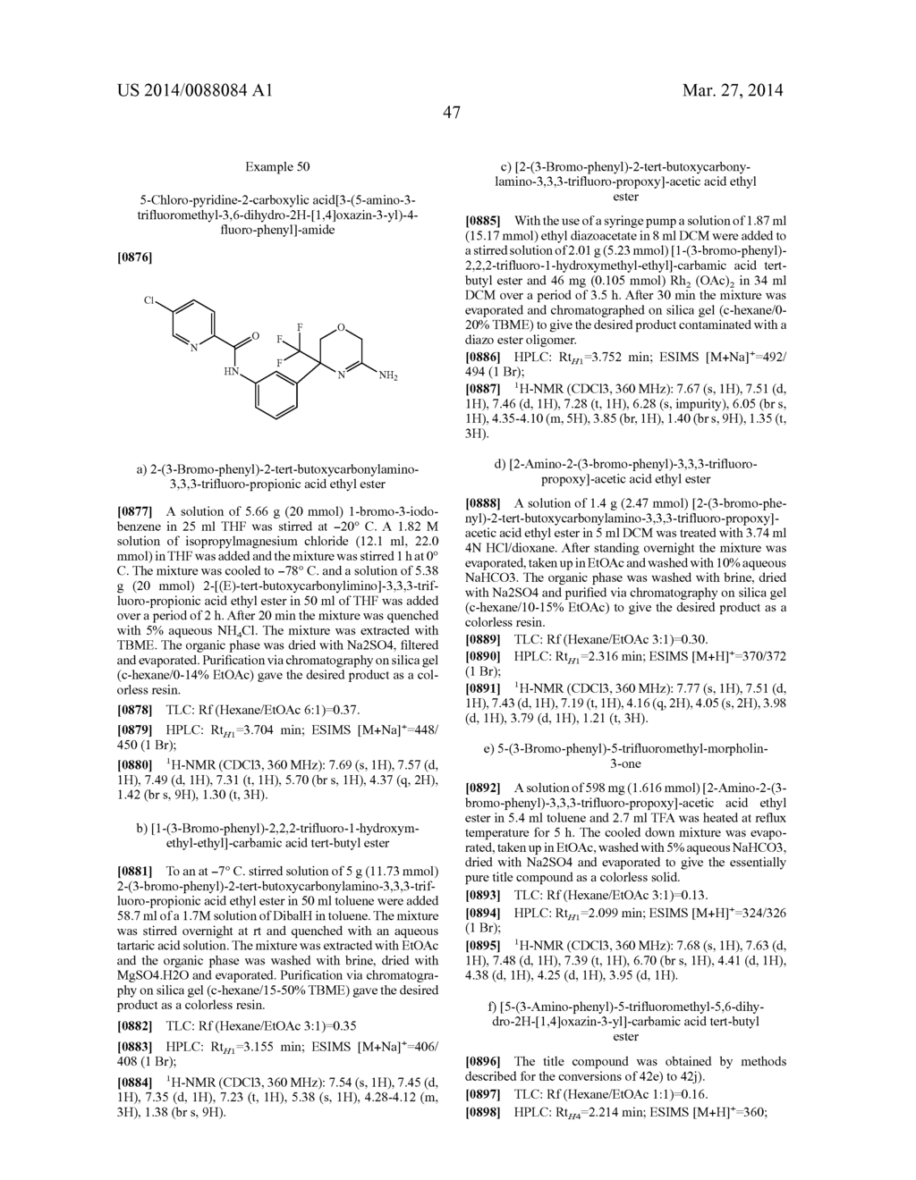 OXAZINE DERIVATIVES AND THEIR USE IN THE TREATMENT OF NEUROLOGICAL     DISORDERS - diagram, schematic, and image 49