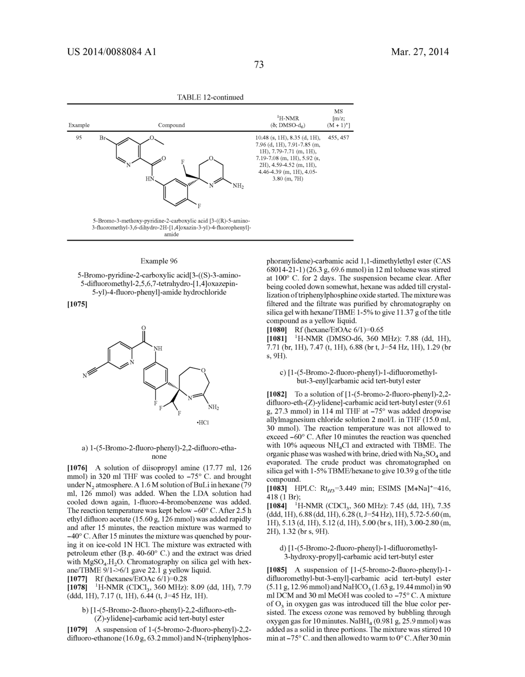 OXAZINE DERIVATIVES AND THEIR USE IN THE TREATMENT OF NEUROLOGICAL     DISORDERS - diagram, schematic, and image 75