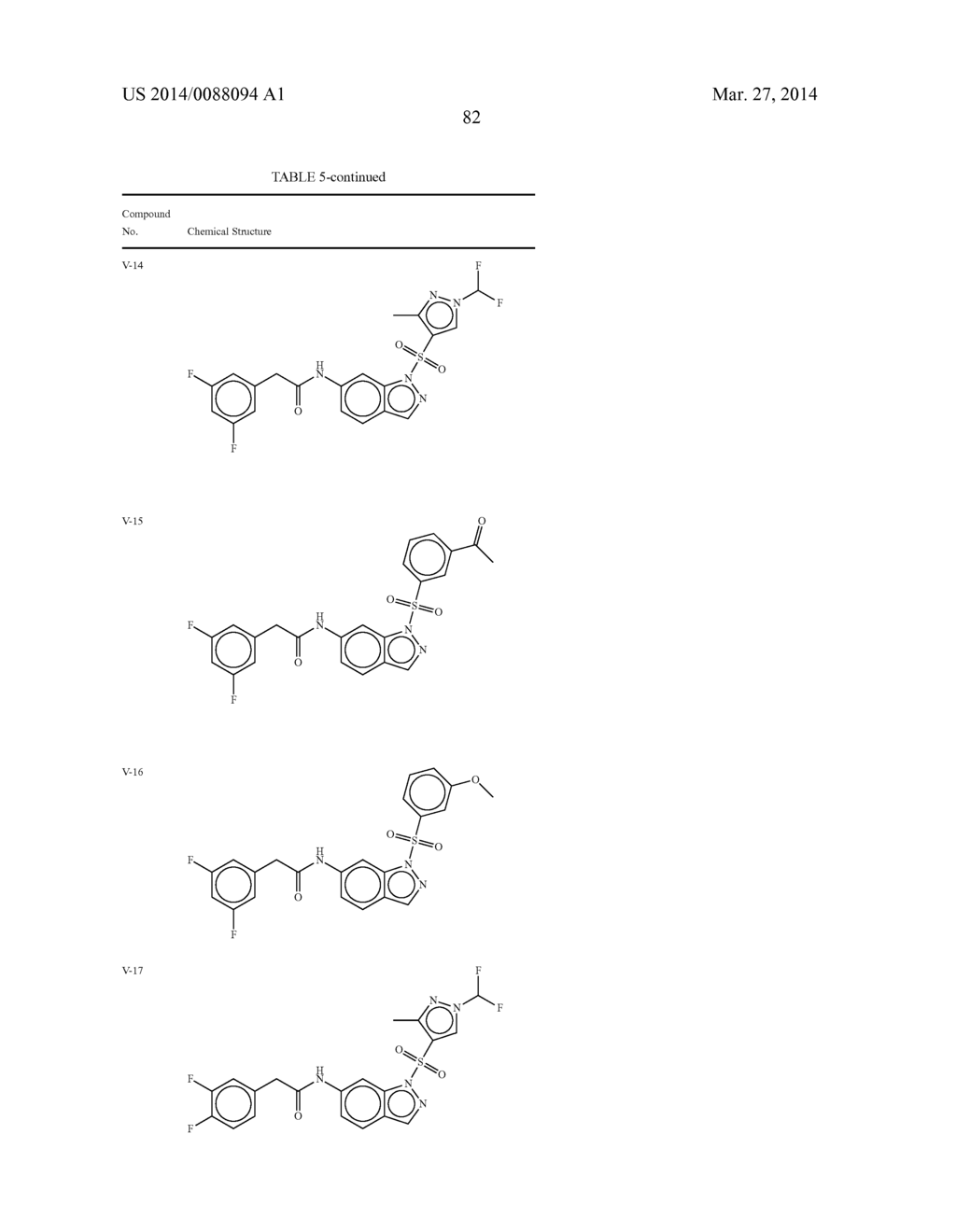 N-SULFONYLATED TETRAHYDROQUINOLINES AND RELATED BICYCLIC COMPOUNDS FOR     INHIBITION OF RORgamma ACTIVITY AND THE TREATMENT OF DISEASE - diagram, schematic, and image 83