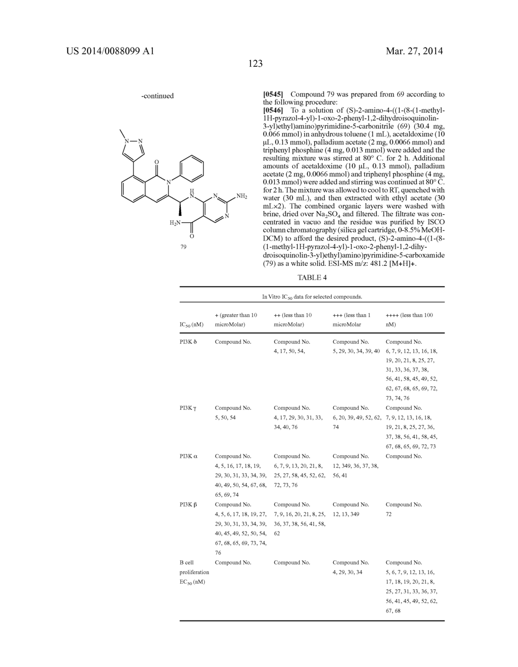 CHEMICAL COMPOUNDS, COMPOSITIONS AND METHODS FOR KINASE MODULATION - diagram, schematic, and image 124