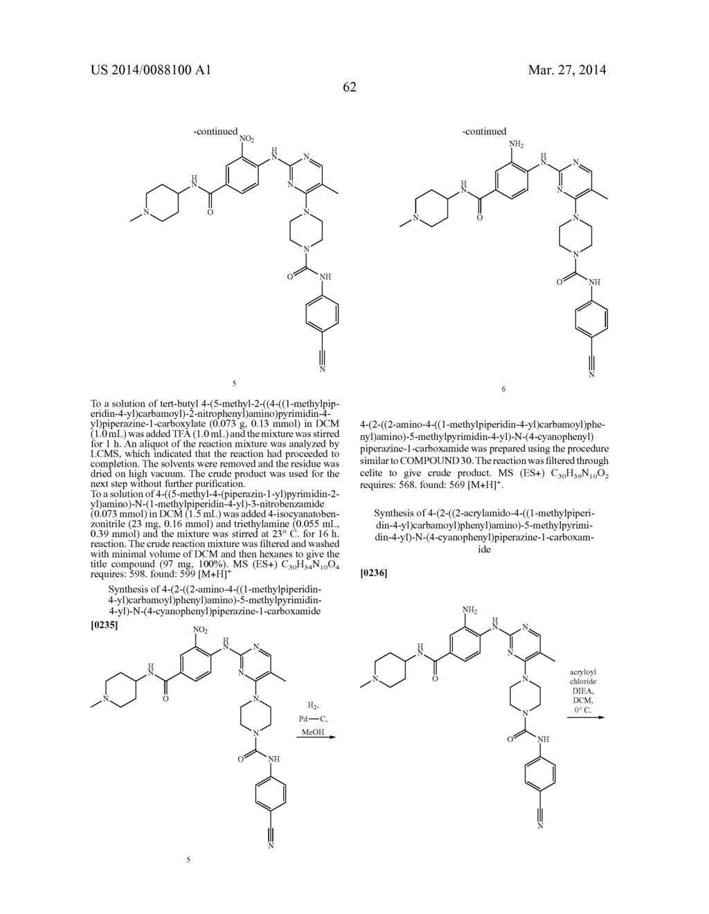 INHIBITORS OF THE FIBROBLAST GROWTH FACTOR RECEPTOR - diagram, schematic, and image 71