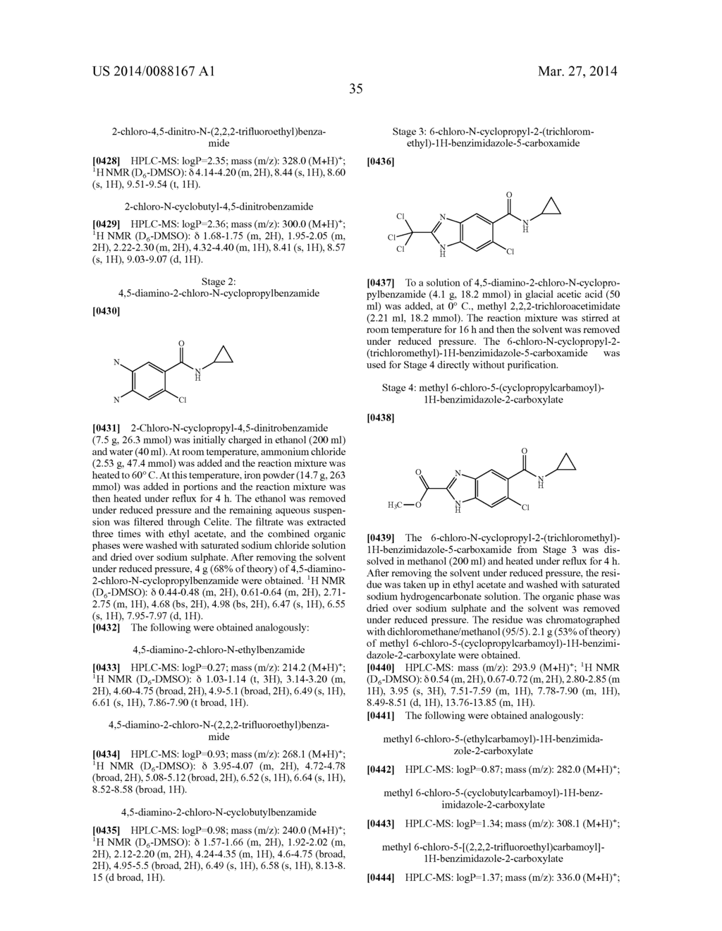 INDOLECARBOXAMIDES AND BENZIMIDAZOLECARBOXAMIDES AS INSECTICIDES AND     ACARICIDES - diagram, schematic, and image 36