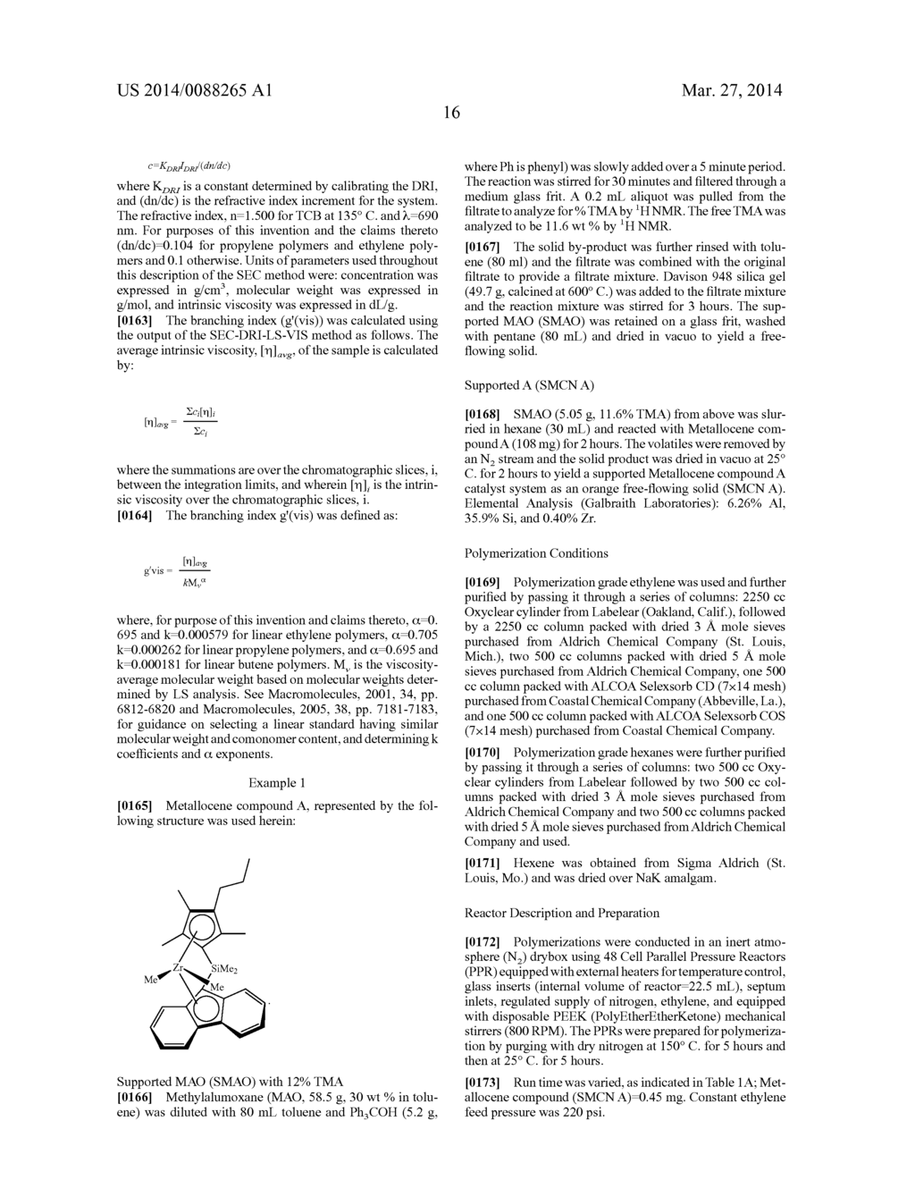 Production of Vinyl Terminated Polyethylene Using Supported Catalyst     System - diagram, schematic, and image 18