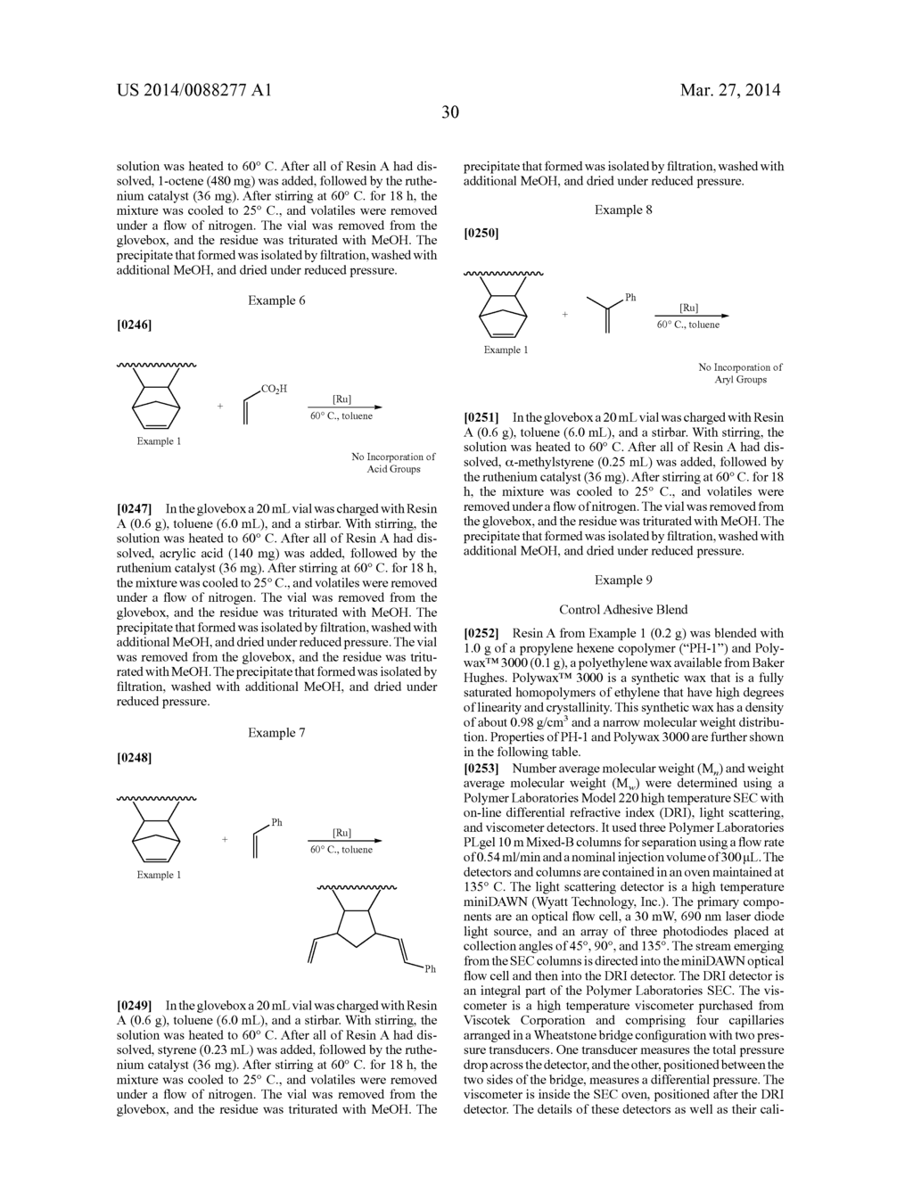 Functionalized Resins Obtained Via Olefin Metathesis - diagram, schematic, and image 37