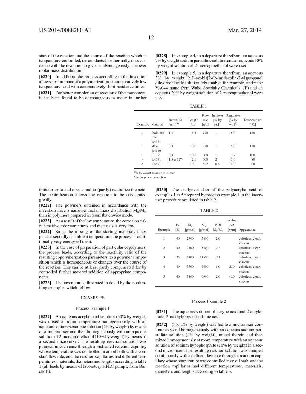 Method and Device for the Continuous Production of Polymers by Radical     Polymerization - diagram, schematic, and image 14