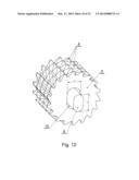 INTERVERTEBRAL IMPLANT FOR MUTUAL SITUATING OF ADJACENT VERTEBRAE diagram and image