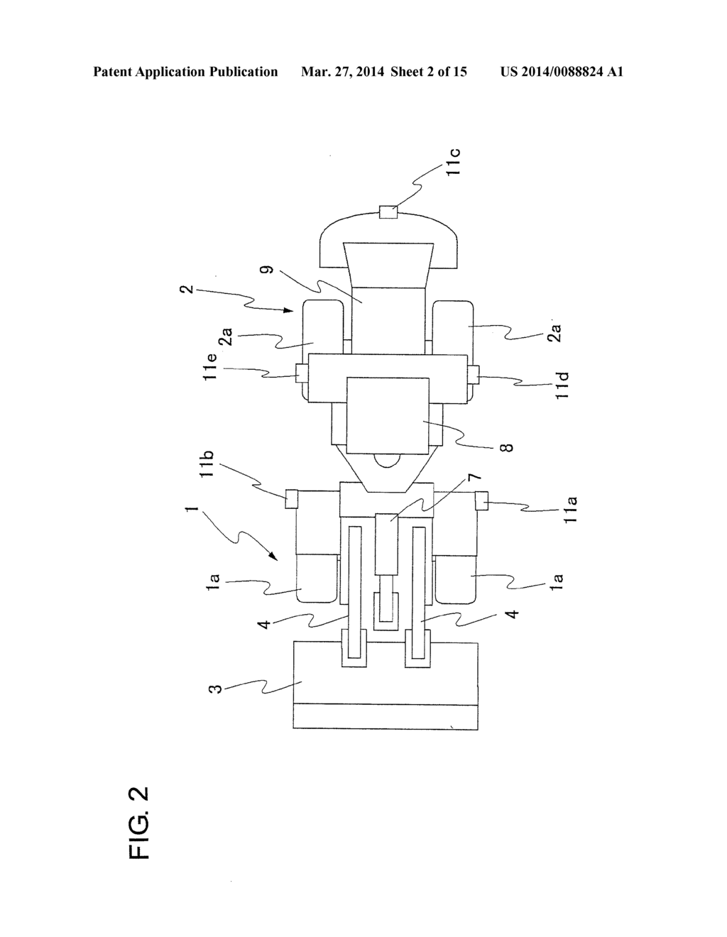 Device for Monitoring Area Around Working Machine - diagram, schematic, and image 03