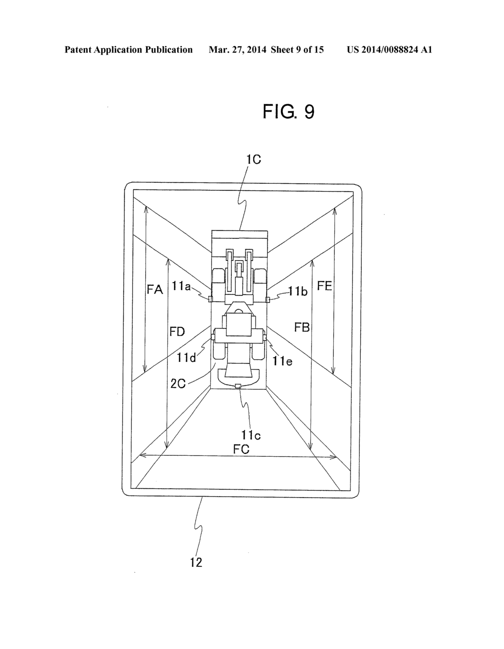 Device for Monitoring Area Around Working Machine - diagram, schematic, and image 10