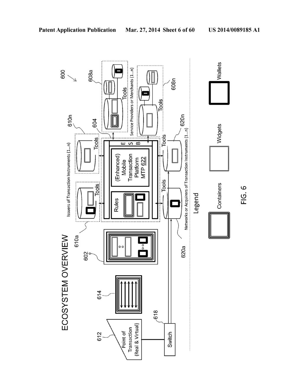 ISOLATING DISTINCT SERVICE PROVIDER WIDGETS WITHIN A WALLET CONTAINER - diagram, schematic, and image 07