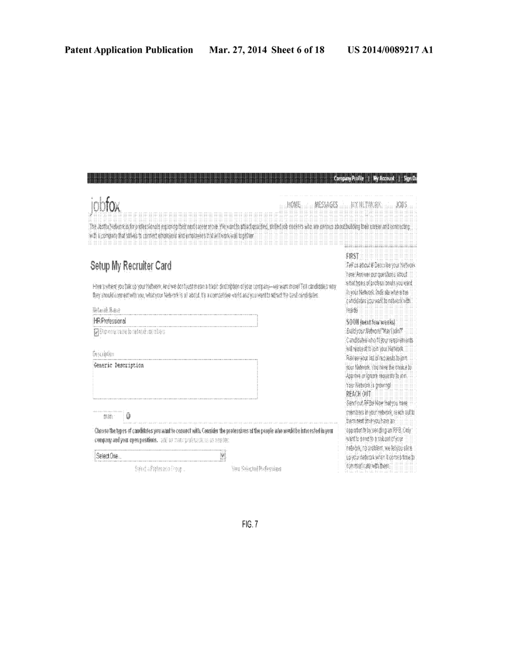 SYSTEM AND METHOD FOR SOCIAL RECRUITING - diagram, schematic, and image 07