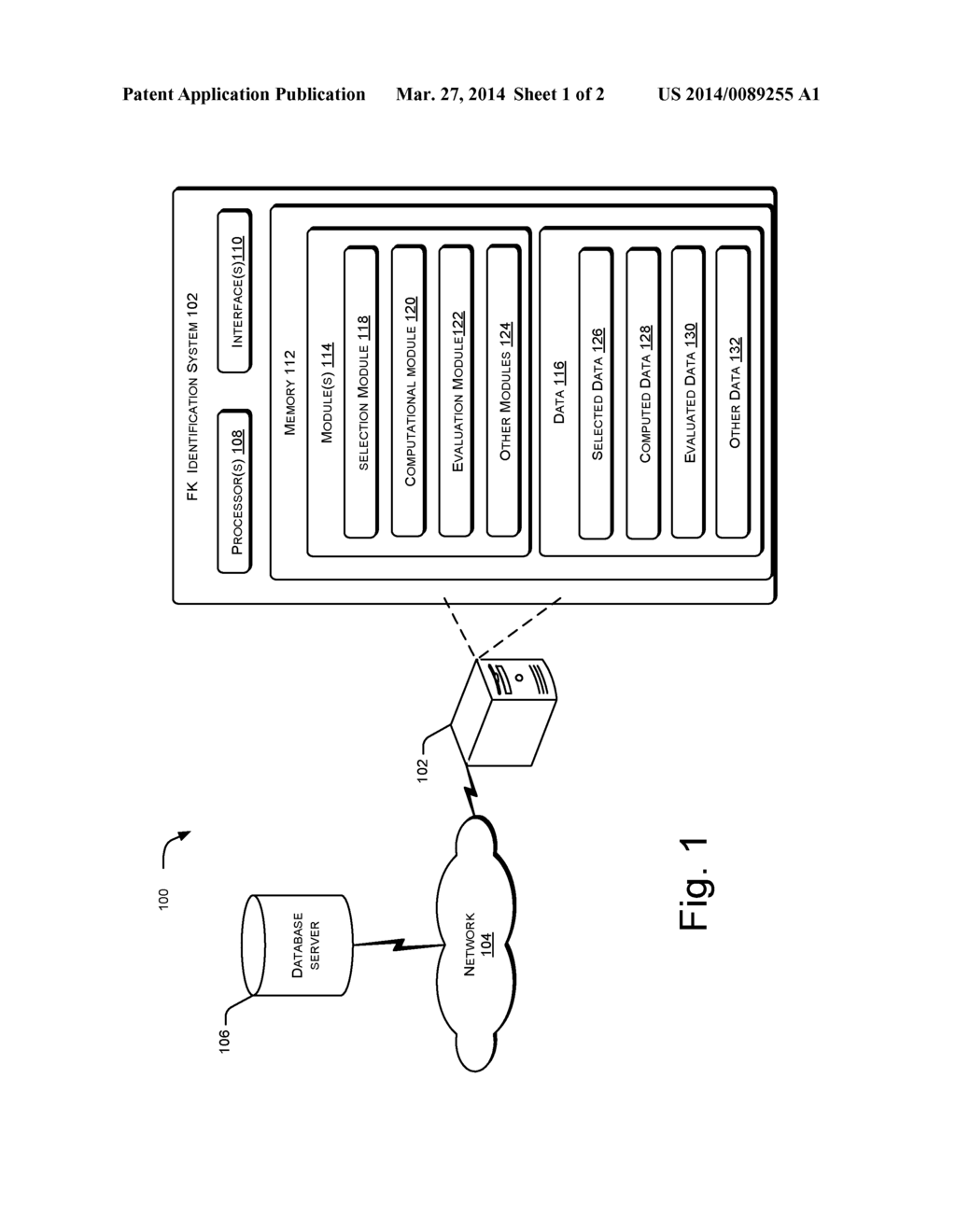 FOREIGN KEY IDENTIFICATION IN DATABASE MANAGEMENT SYSTEMS - diagram, schematic, and image 02