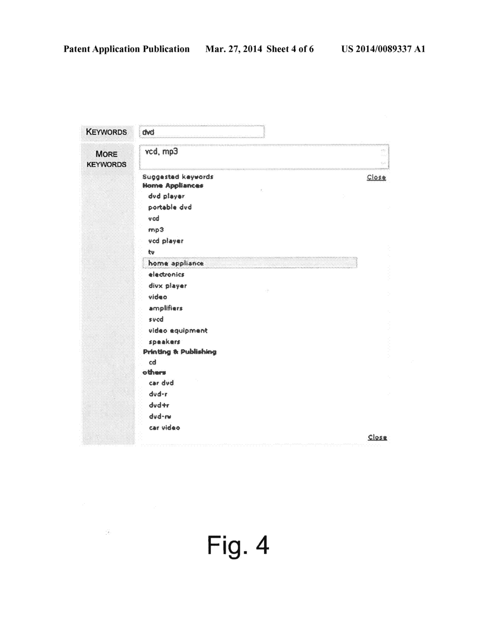 Method, Apparatus and System of Processing Correlated Keywords - diagram, schematic, and image 05