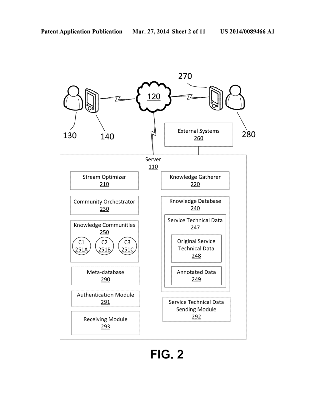 METHOD FOR PROVIDING DATA TO A USER - diagram, schematic, and image 03