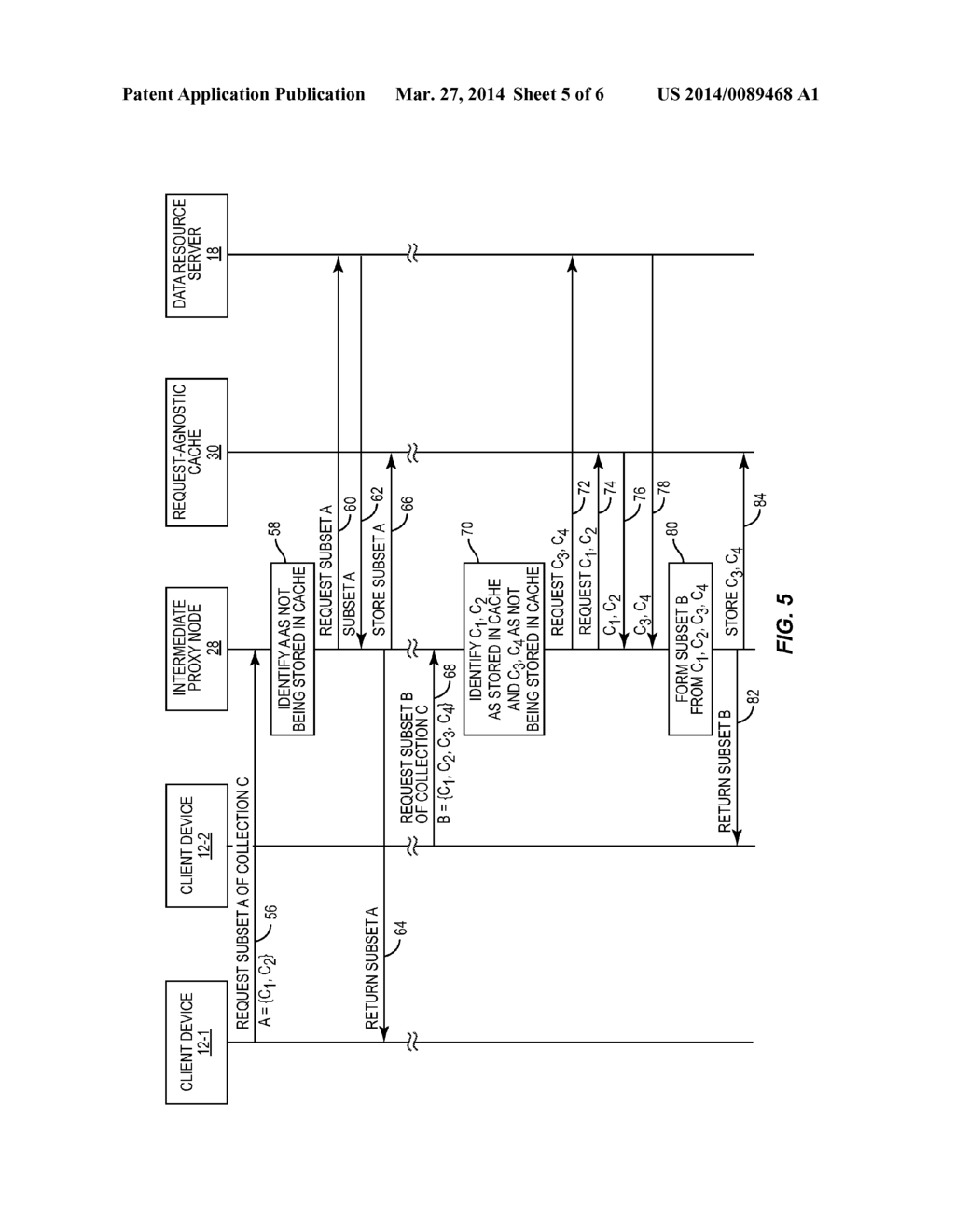 REQUEST-AGNOSTIC CACHING FOR A DATA RESOURCE COLLECTION - diagram, schematic, and image 06