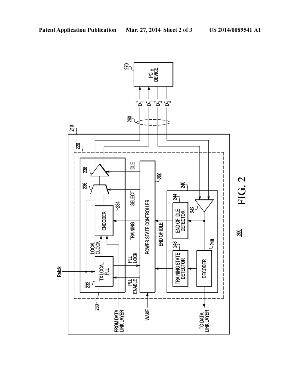 BUS PROTOCOL COMPATIBLE DEVICE AND METHOD THEREFOR - diagram, schematic, and image 03