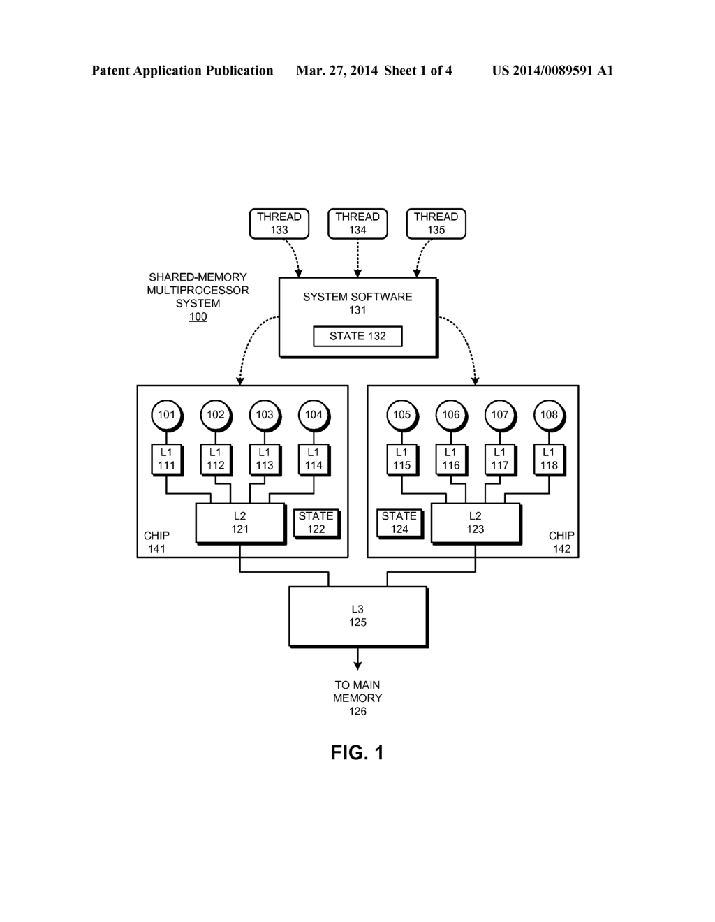 SUPPORTING TARGETED STORES IN A SHARED-MEMORY MULTIPROCESSOR SYSTEM - diagram, schematic, and image 02